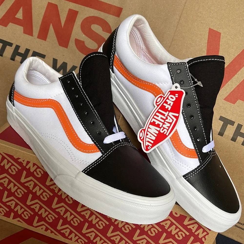 Vans Men’s Old Skool Classic Sport Black/True White Sneakers
